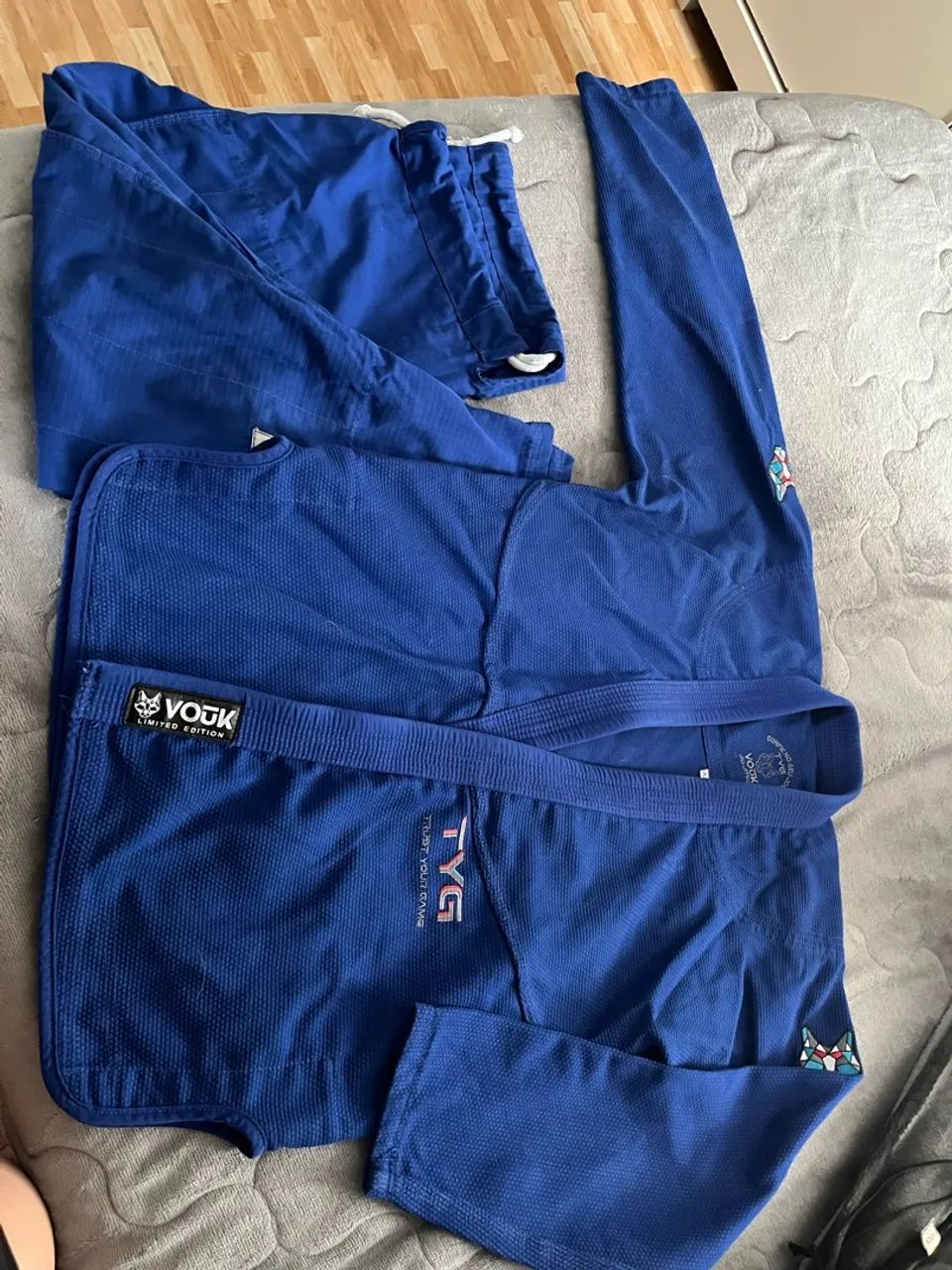 Kimono Jiujitsu Vouk TYG - A3 Azul  - Foto 2