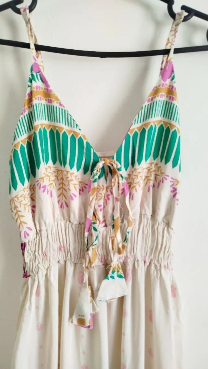 Vestido estampado (novo) - Foto 2