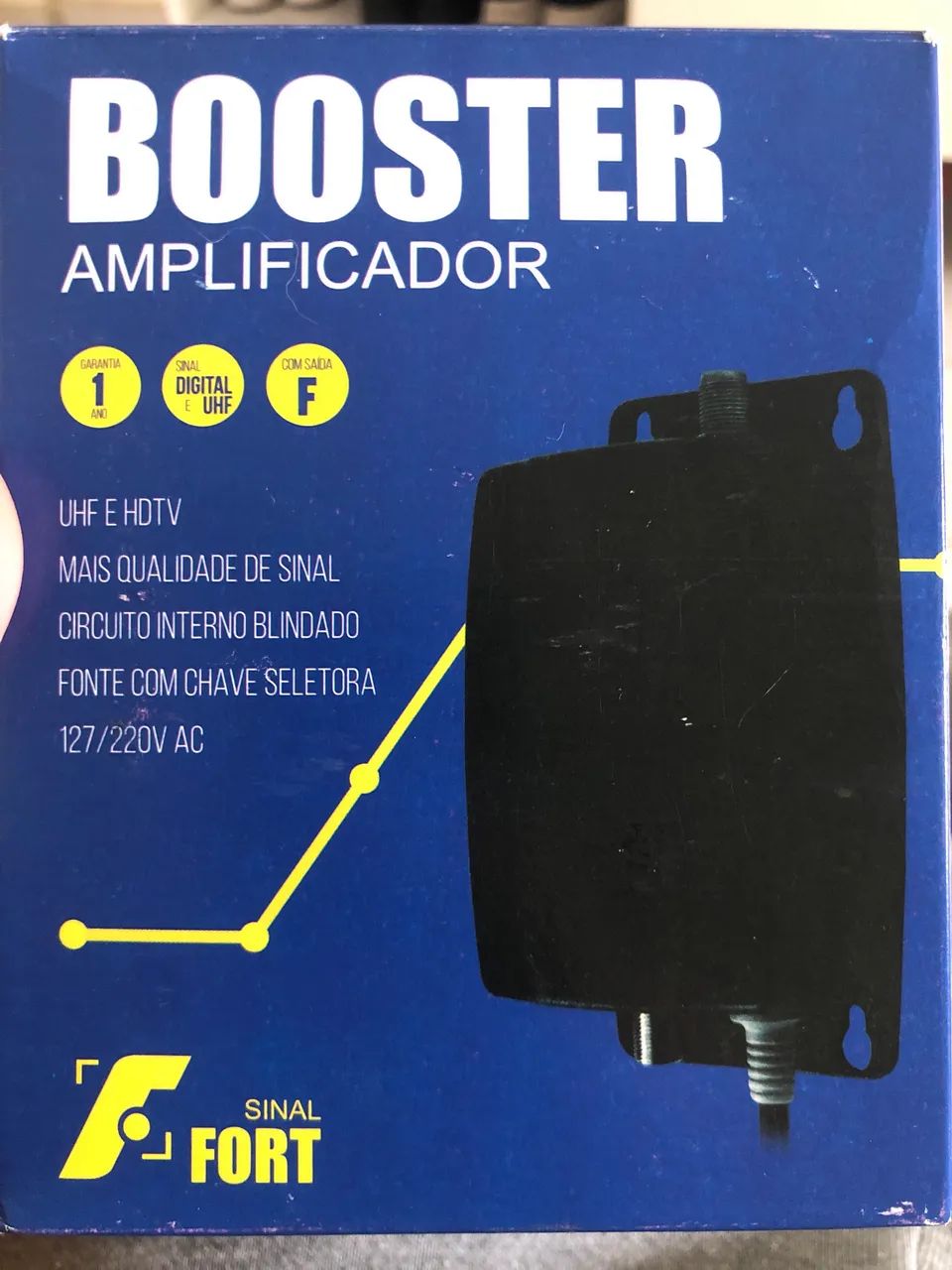 Amplificar de sinal de TV