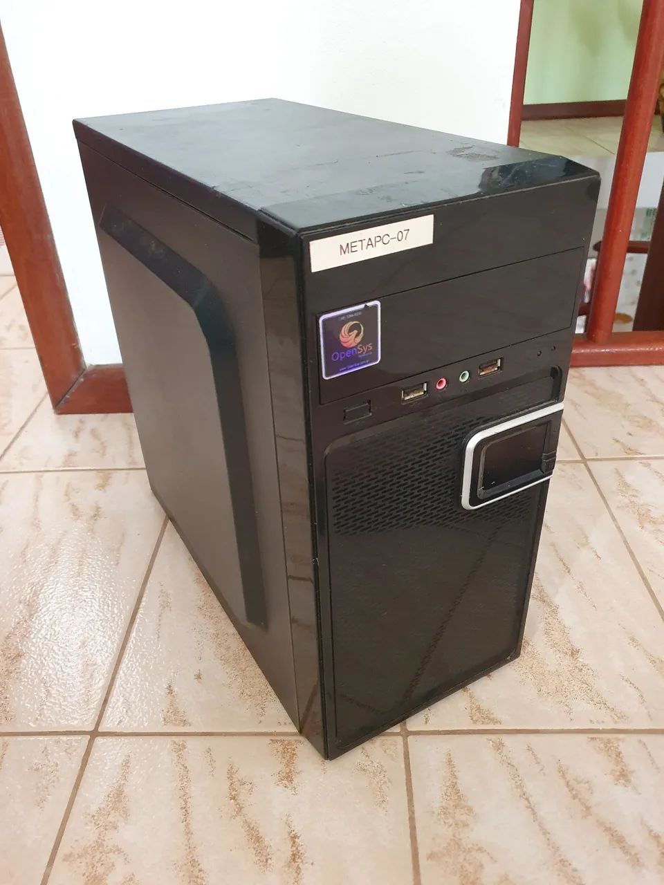 Gabinete vazio com HD 500gb
