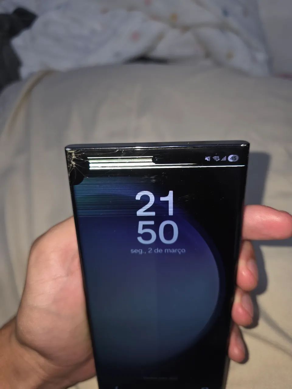 Samsung Galaxy S23 Ultra - Tela com Defeito - para peças ou conserto - Foto 5