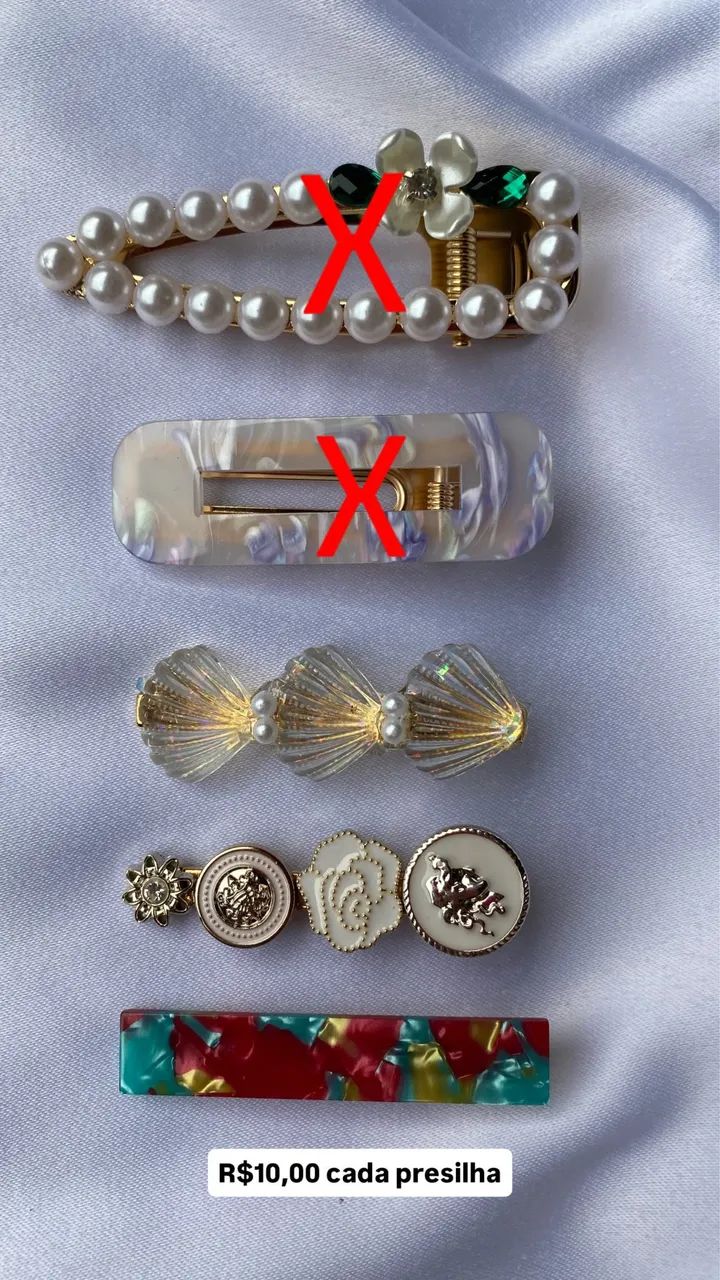 Presilhas para cabelo  - Foto 2