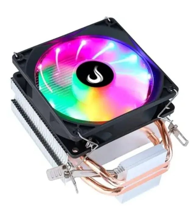 Novo Zero Cooler para Processador Gamer LED+ Pasta Térmica