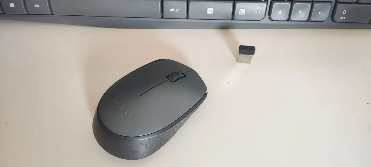 Conjunto teclado e mouse Logitech  - Foto 2