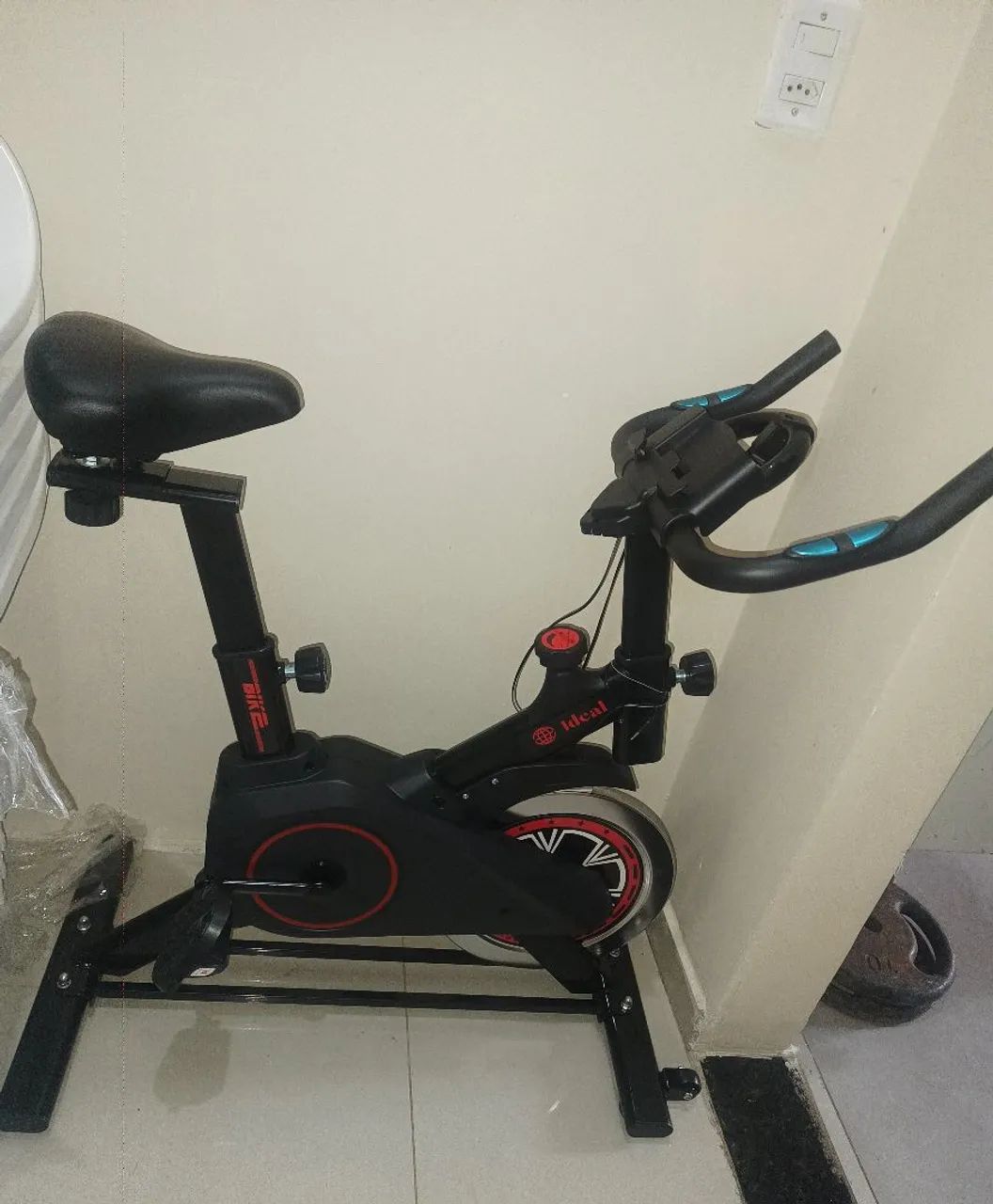 Bicicleta ergométrica nova Spinning, suporta 100 quilos. - Foto 3