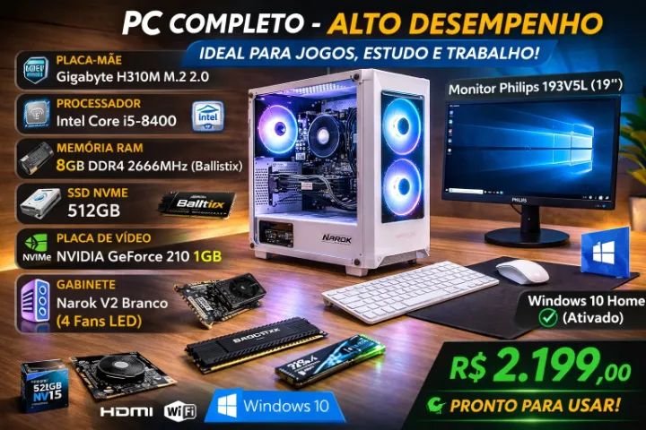 PC Gamer Completo 