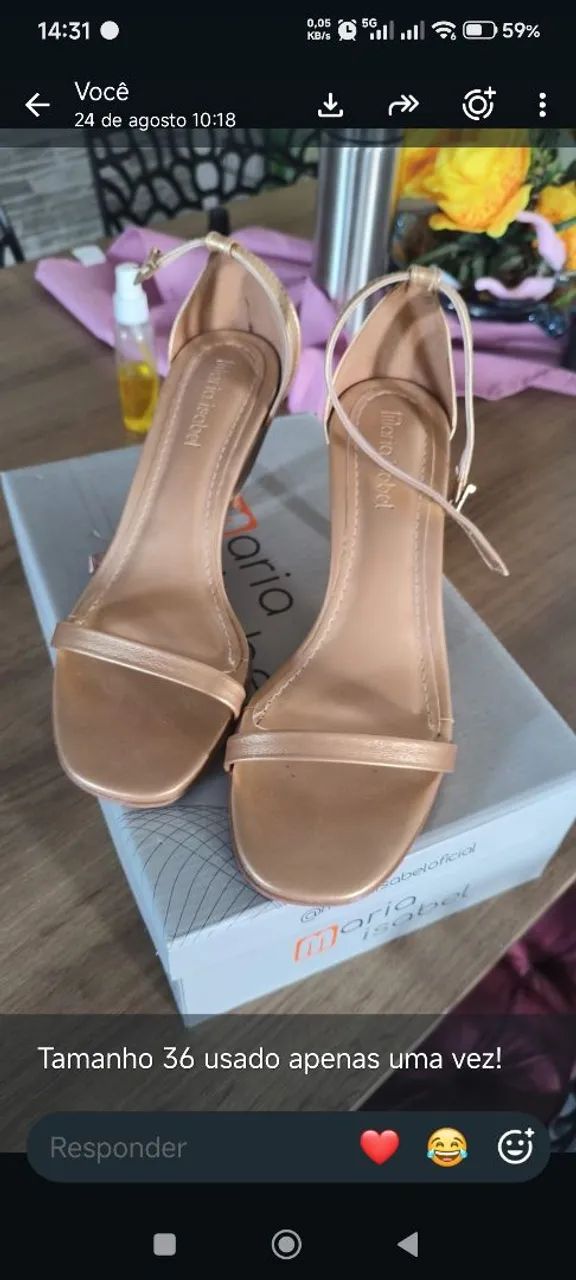Sandália elegante 