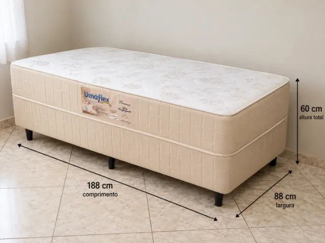 Cama box  de solteiro - Foto 3