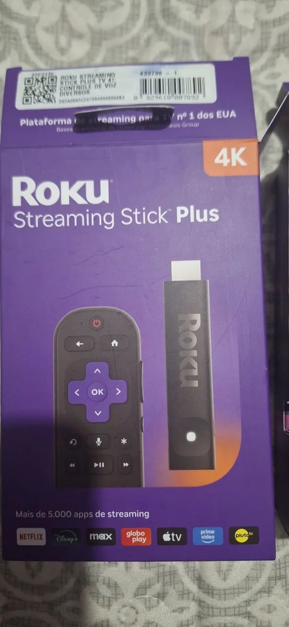 Streaming stick 4k roku 