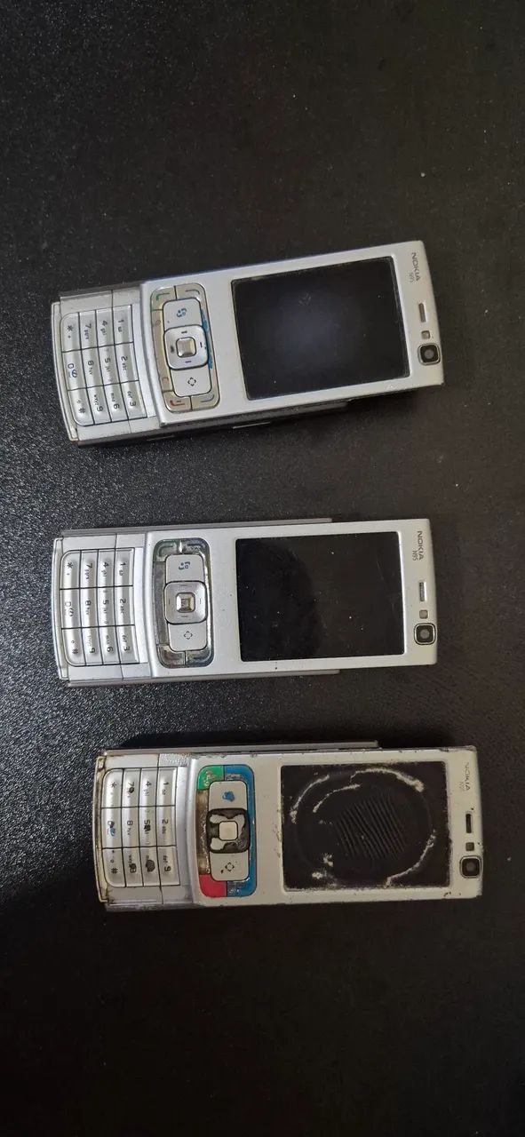 3 celulares Nokia N95 para peças - Foto 3