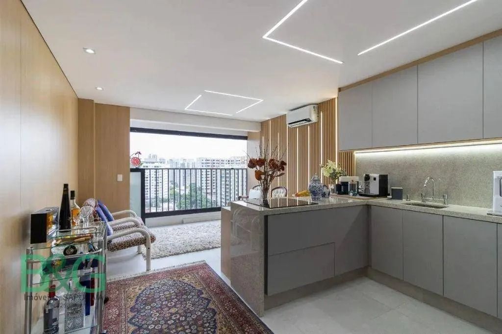 Apartamento, 53 m² - venda por R$ 1.250.000,00 ou aluguel por R$ 7.647,80/mês - Moema - Sã