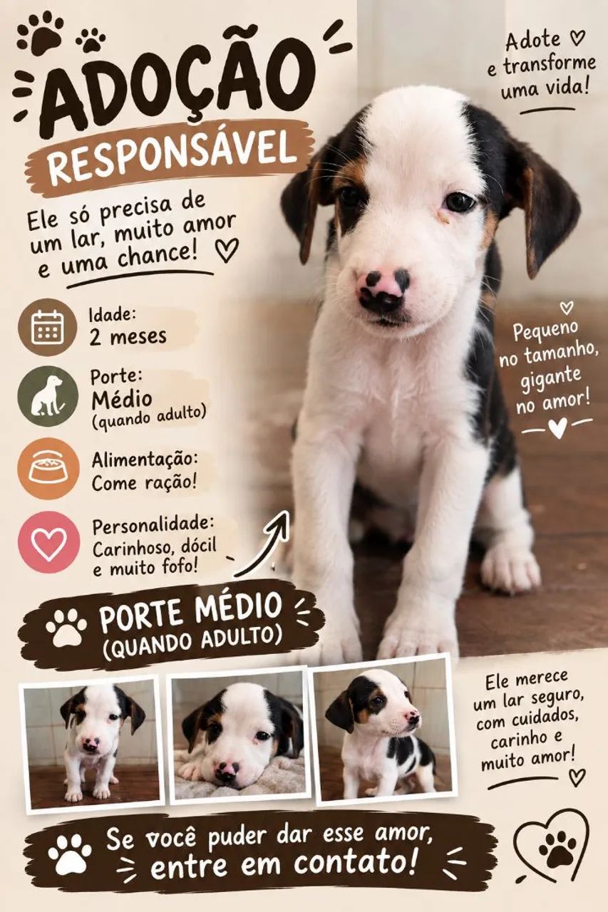 Doação responsável !