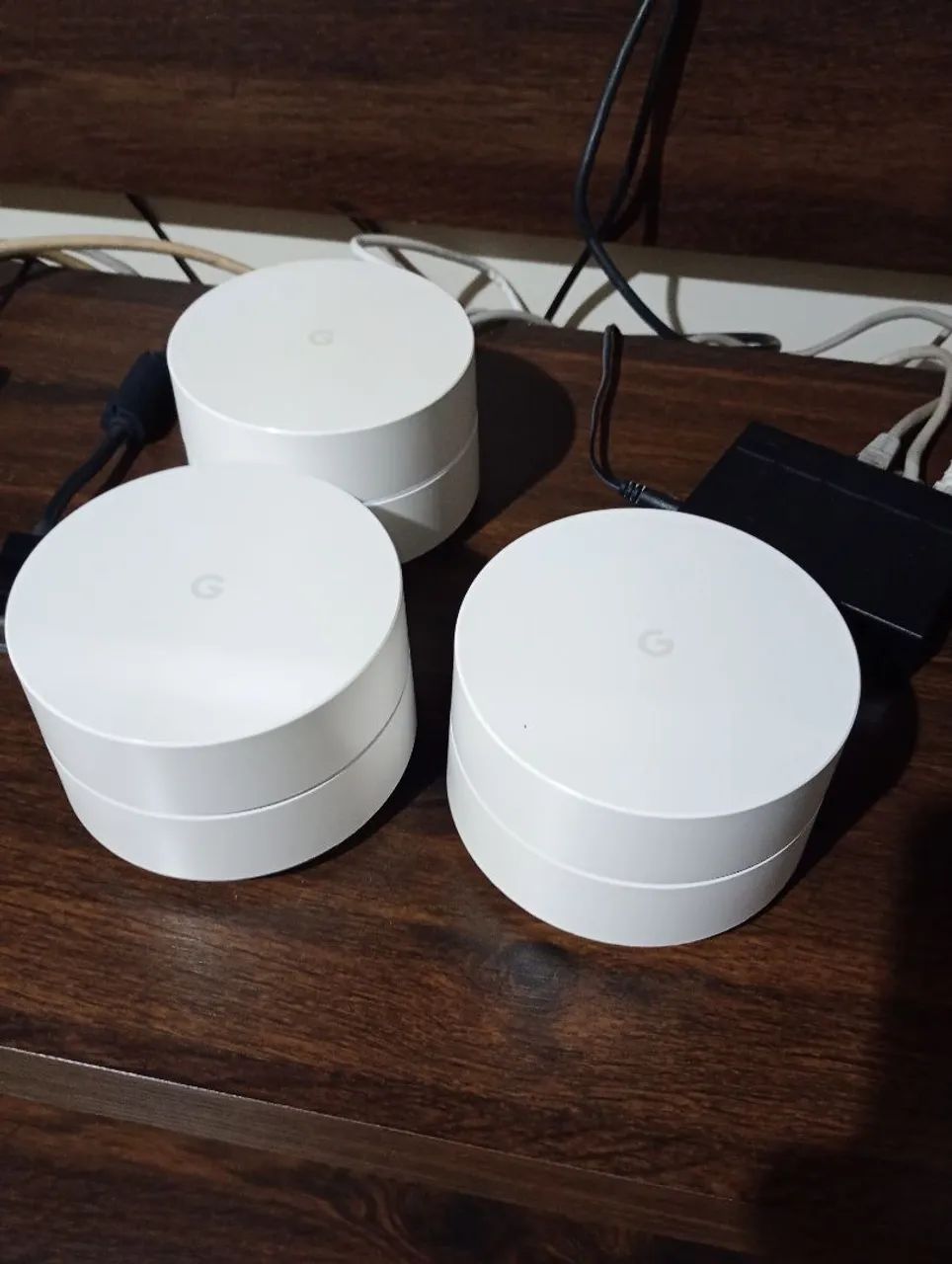 3 Roteadores Mesh Google Wi-fi AC1200 comprado nós EUA