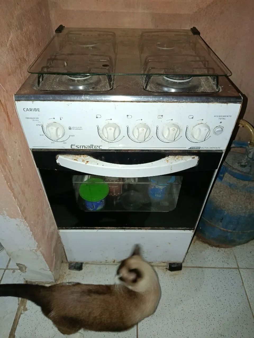 Fogão 4 bocas elétrico 