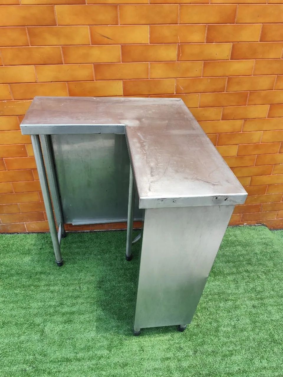 Balcao inox mesa industrial  - Foto 4