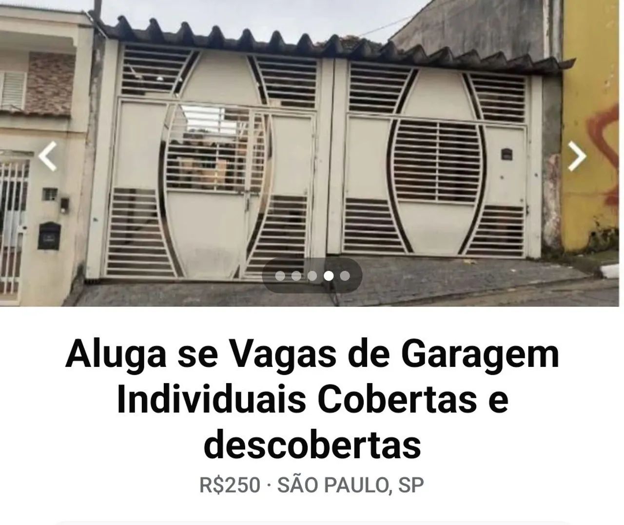 Aluga se Vagas de Garagem Cobertas e descobertas Individuais  - Foto 2