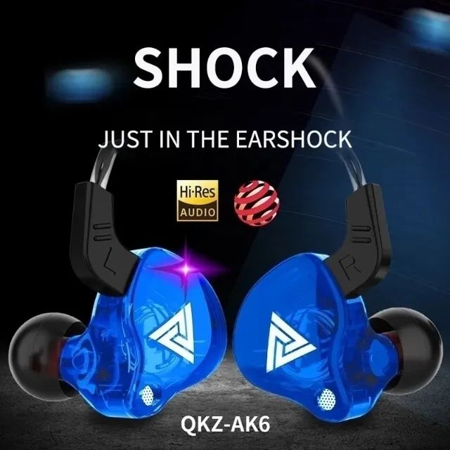 Fone de Ouvido QKZ AK6 Original com Microfone Integrado - Foto 3