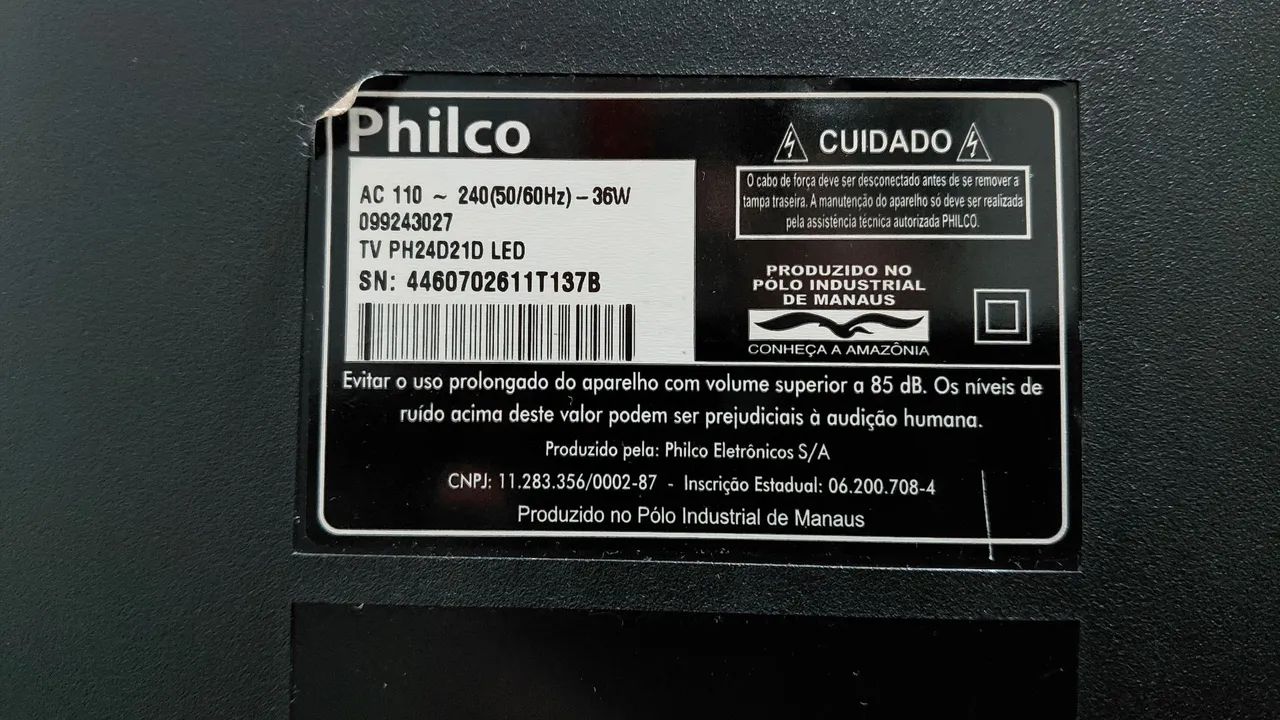 TV  Philco 24 polegadas led - Foto 3