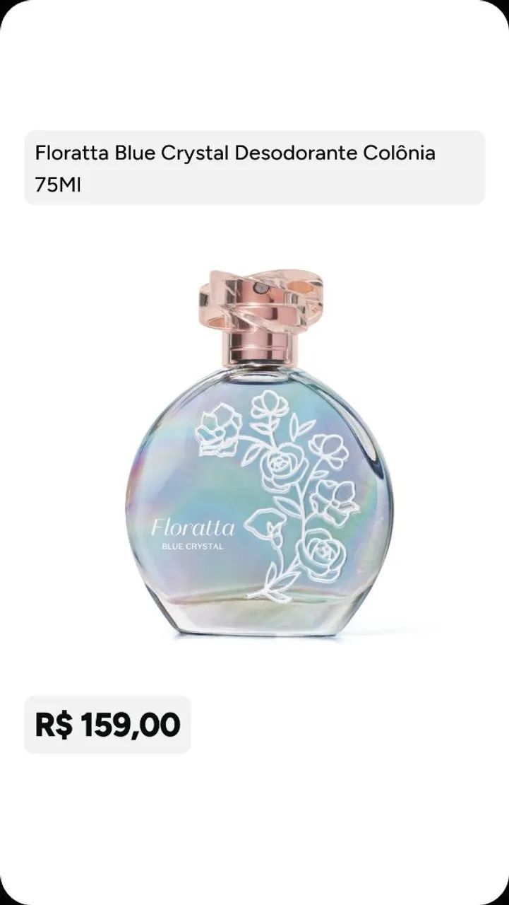 Perfume Floratta Blue, Lançamento