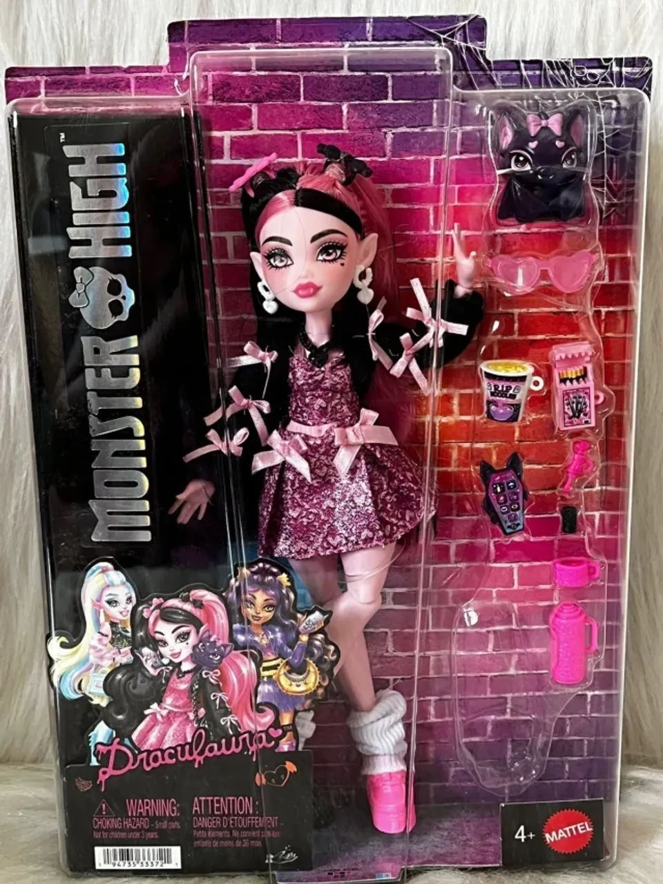 Draculaura Core Refresh Monster High Boneca G3