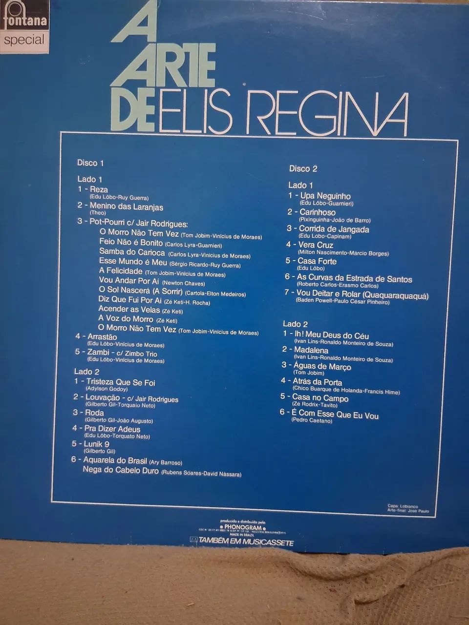 LP A arte  de Elis Regina - Foto 2