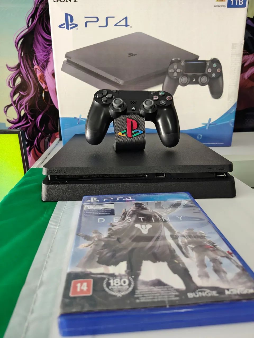 PS4 Slim 1tb + Garantia  - Foto 4