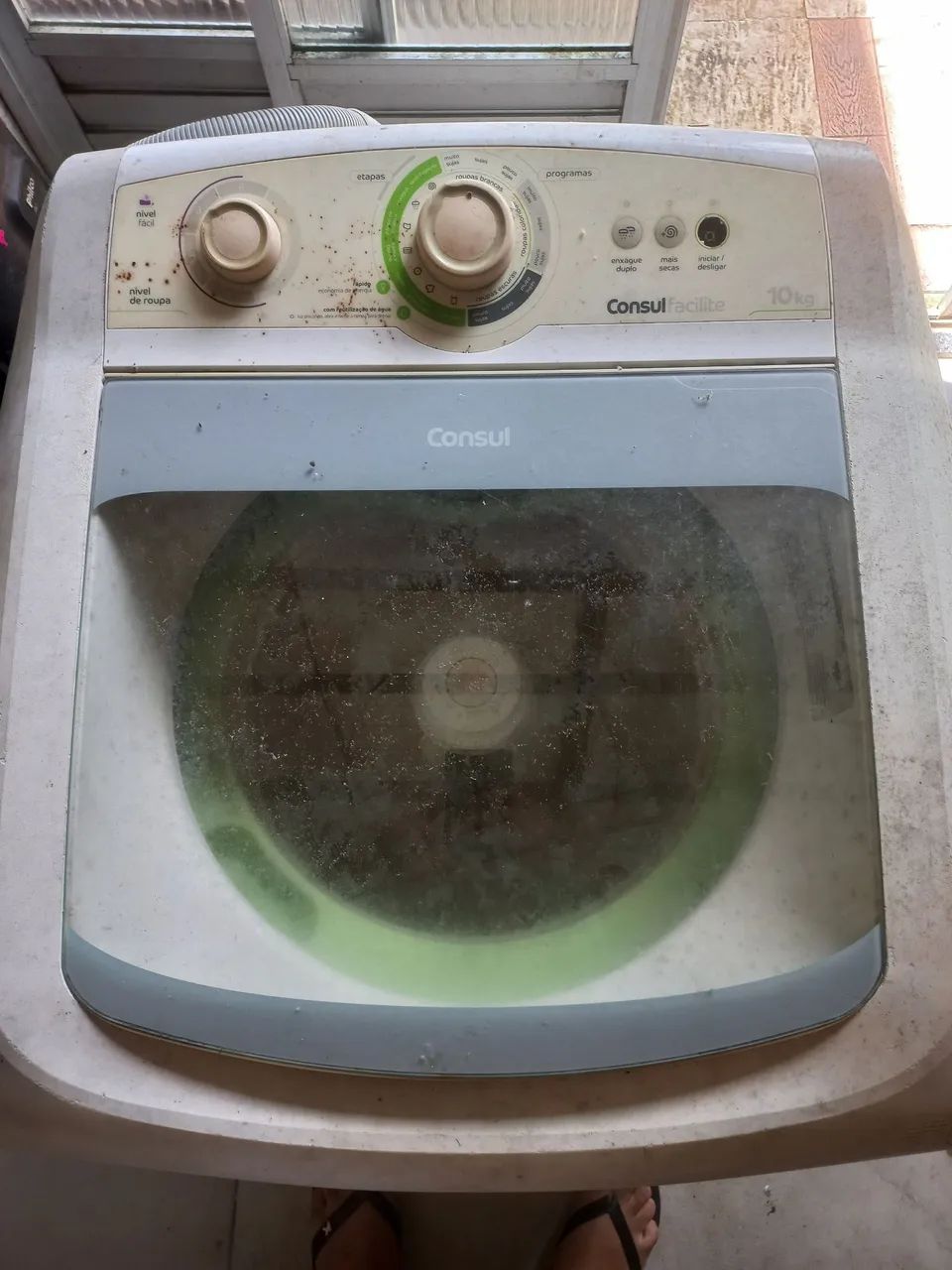 Maquina de lavar Consul com defeito
