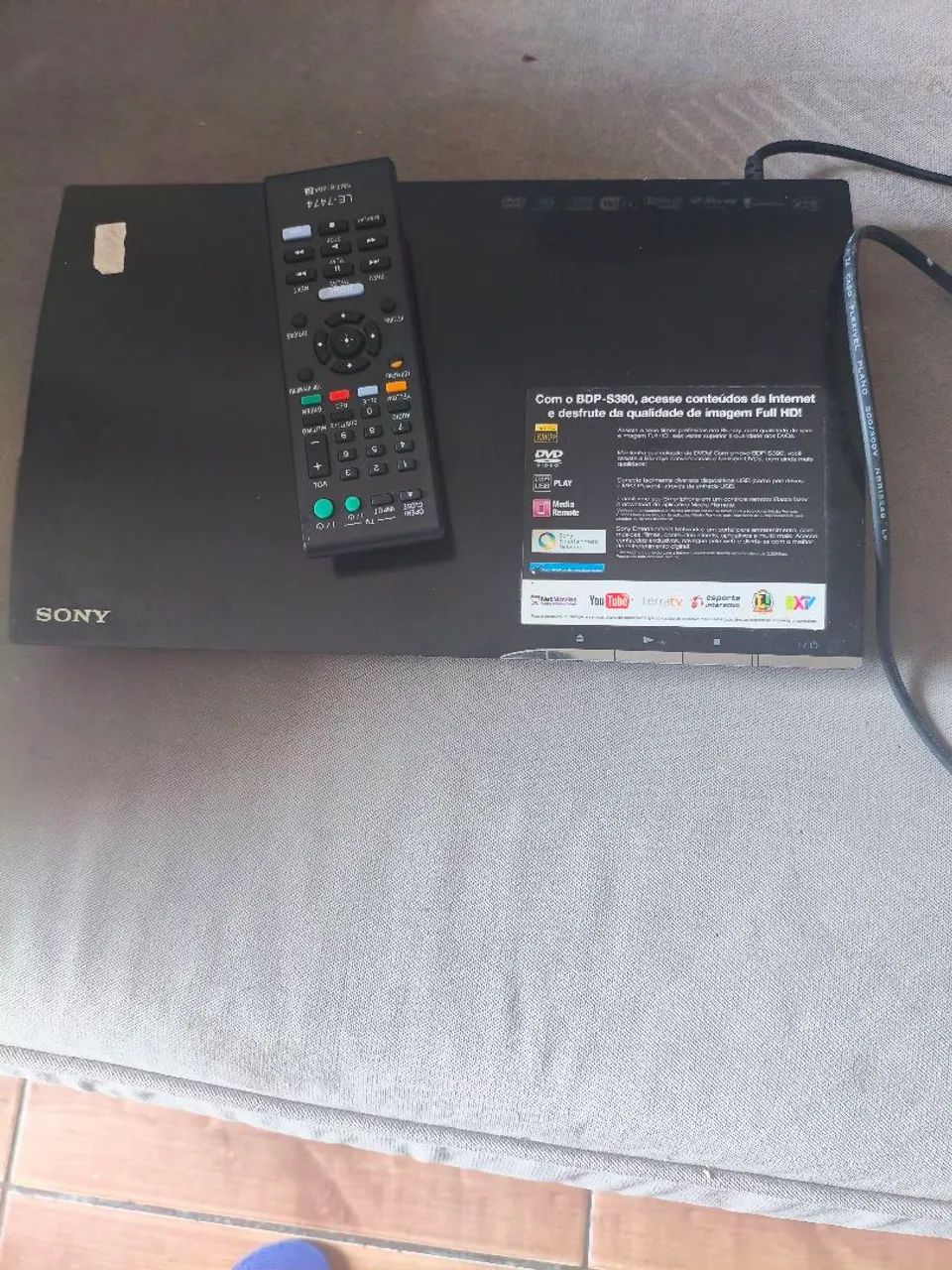 Blu-ray Sony smart tudo funcionando 