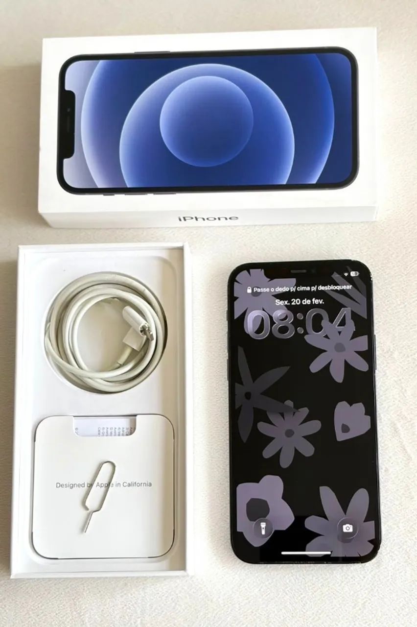 iPhone 12 - 128GB - Preto