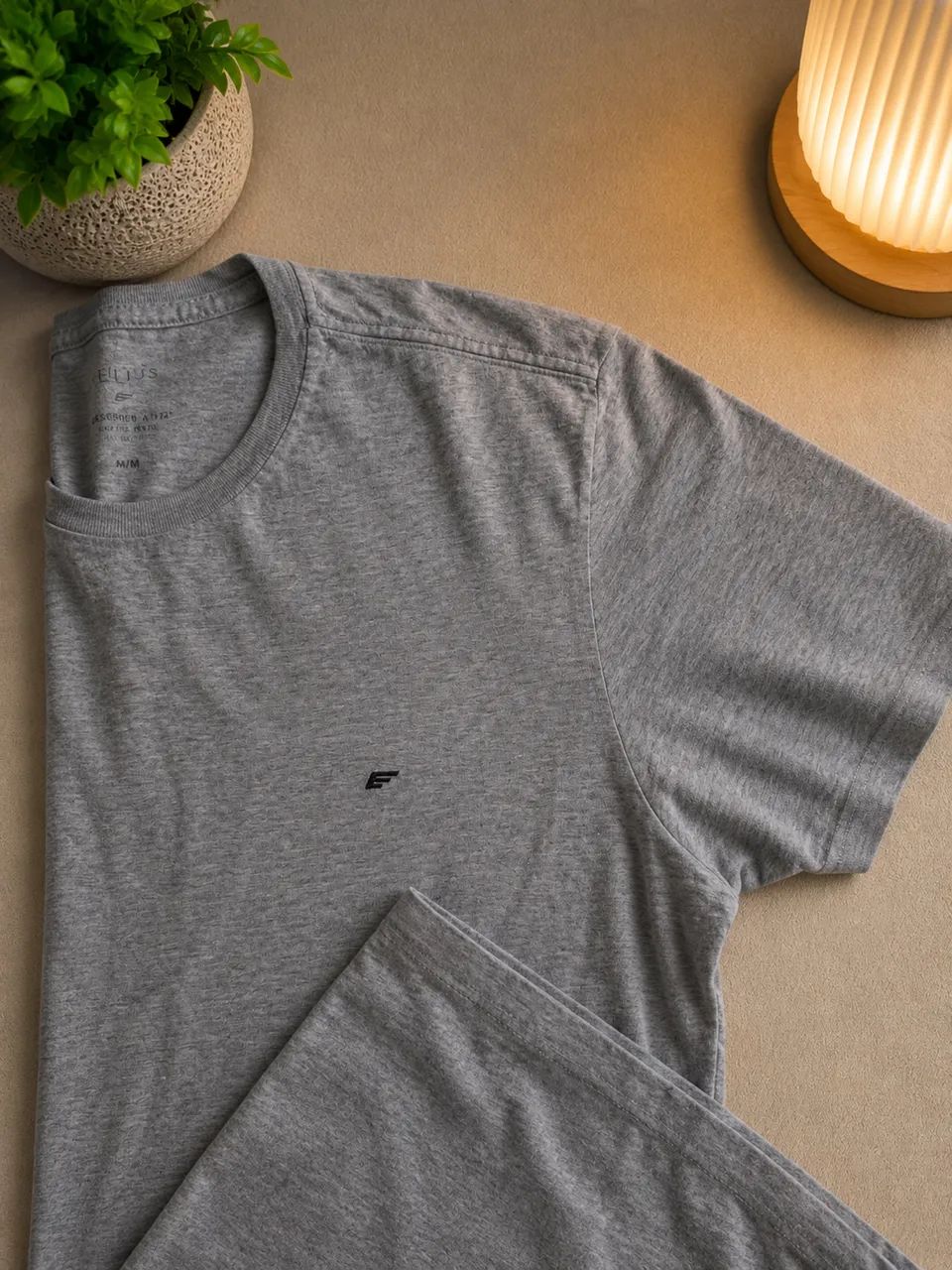 Camiseta Ellus Basica Cinza - Foto 3