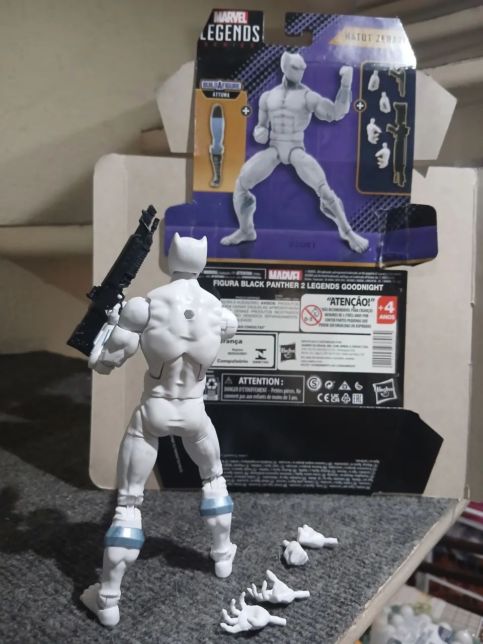 Pantera Negra Black Panther Hatut Zeraze Marvel Legends  - Foto 4