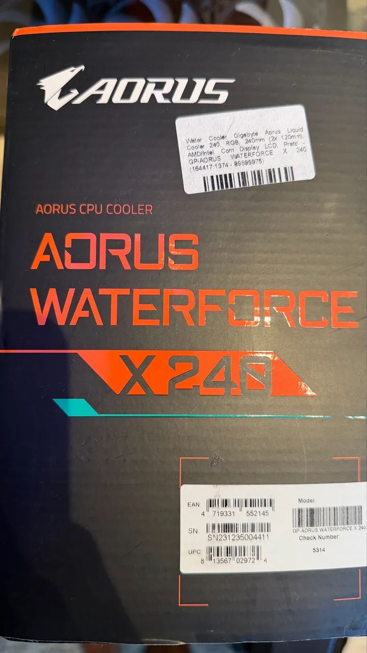 WATERCOOLER AORUS X240 - Foto 3