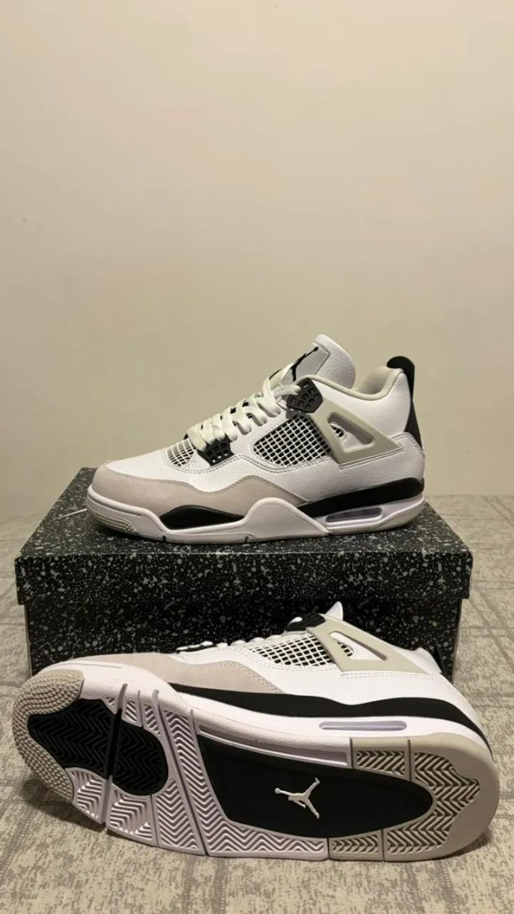 Nike Air Jordan 4 Military Black - Foto 2