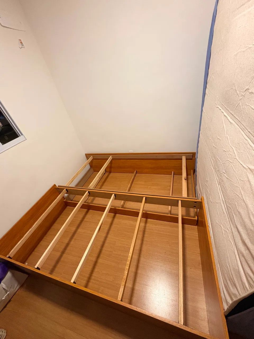 Cama de solteiro 3 em 1 - se transforma em casal e auxiliar - Foto 2