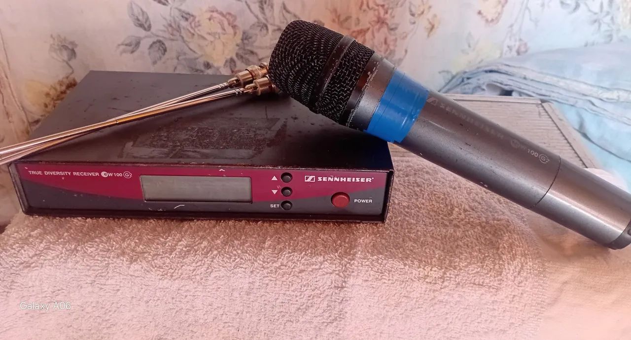 Microfone sennheiser Ew100 2g completo  - Foto 2