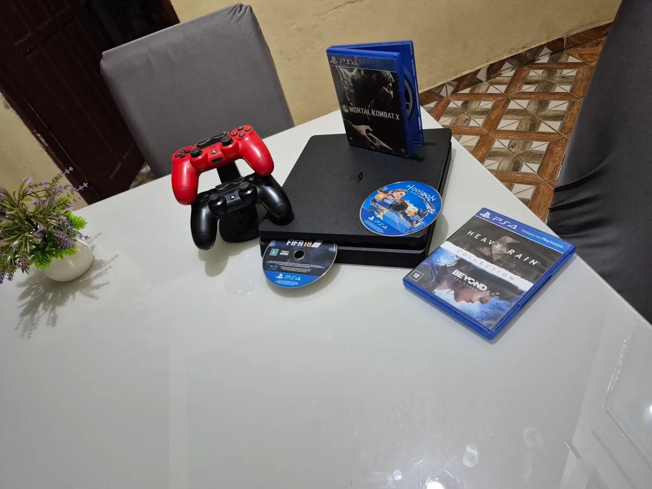 PS4 SLIM 1 TERA - KIT COMPLETO - Foto 2