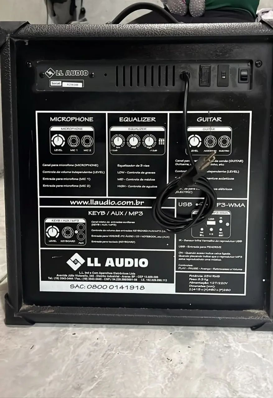 Caixa de som LX 100 - Foto 2