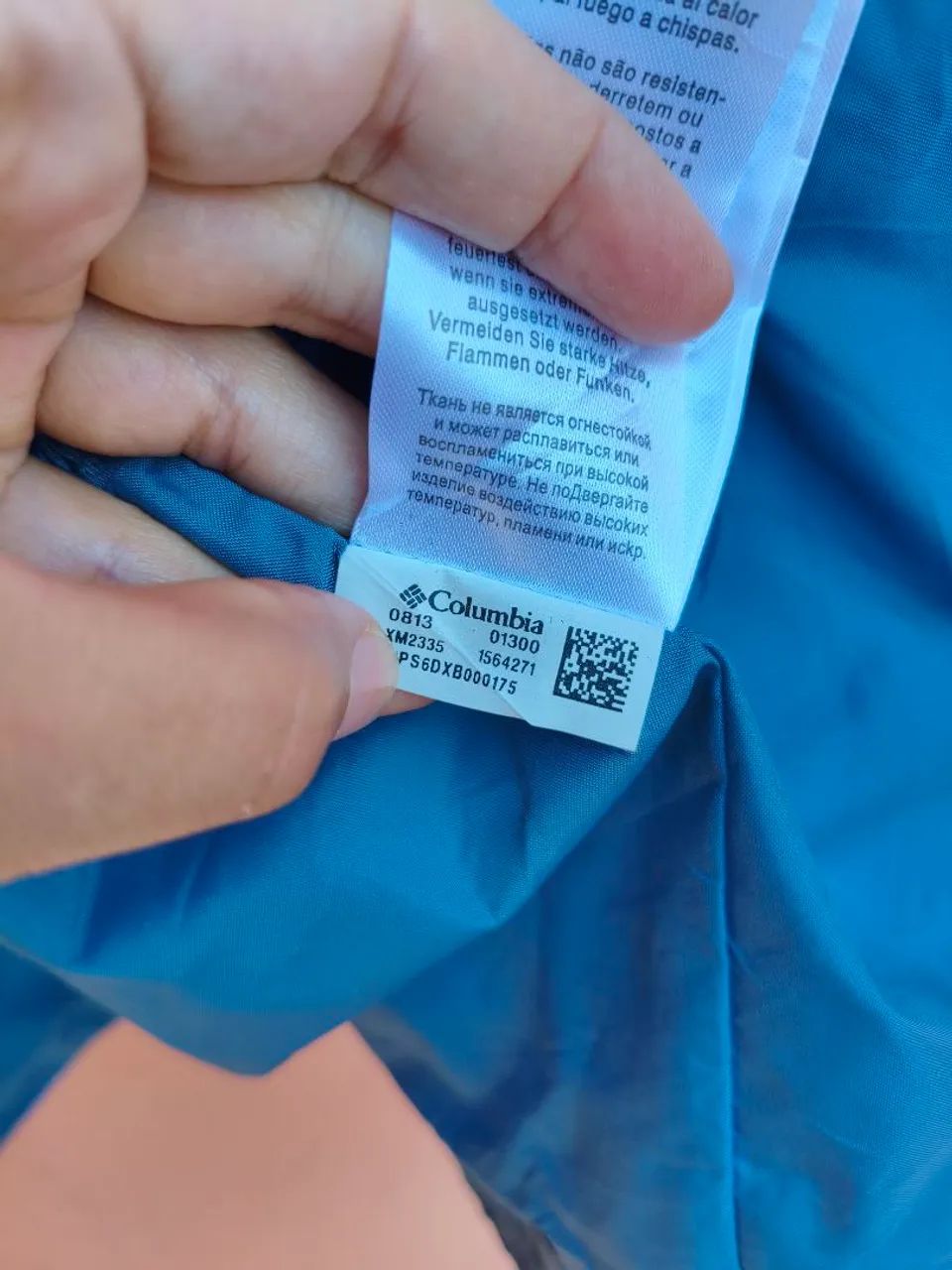 Corta vento Columbia Omni Tech packable masculina Tam G - Foto 5