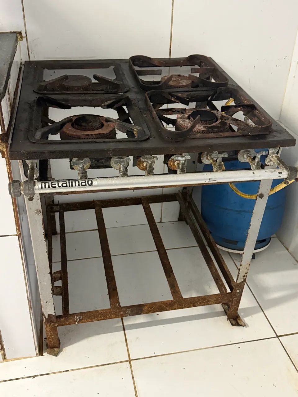 Fogão industrial 4 bocas Metalmag - Foto 3