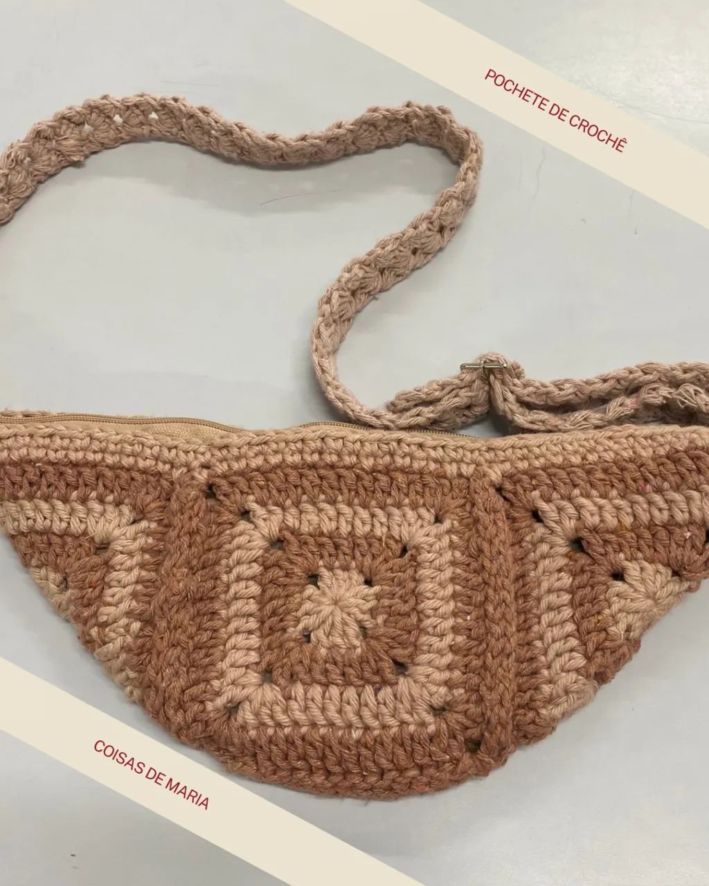 Pochete de crochê  - Foto 5