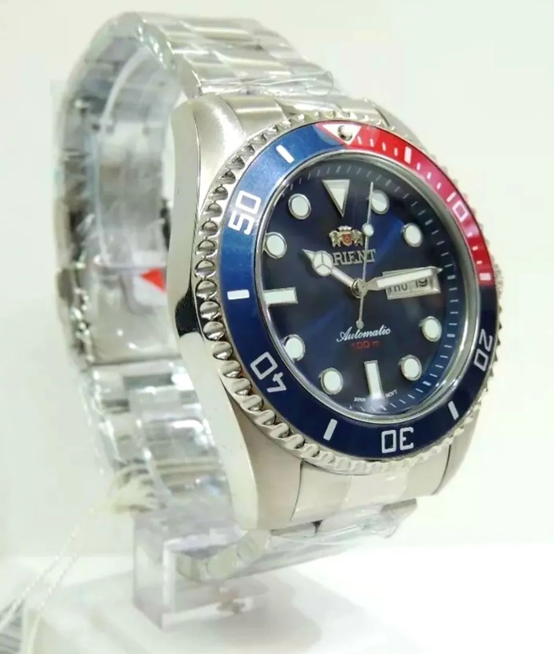 Relógio ORIENT Automático Submariner F49SS026 D1SX - Foto 3