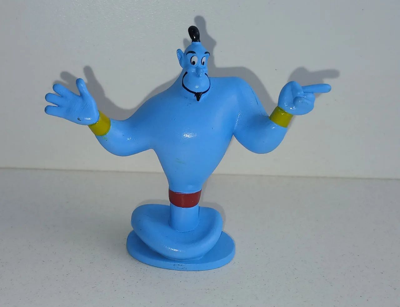 BONECO MINIATURA ORIGINAL DISNEY ALADDIN GENIO DA LAMPADA