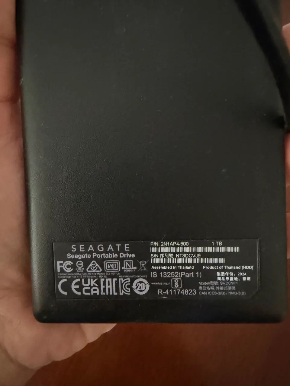 HD externo seagate 1 TB - Perfeito estado + cabo USB - Foto 2