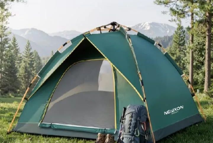 Barraca camping 2 é 4 lugares.