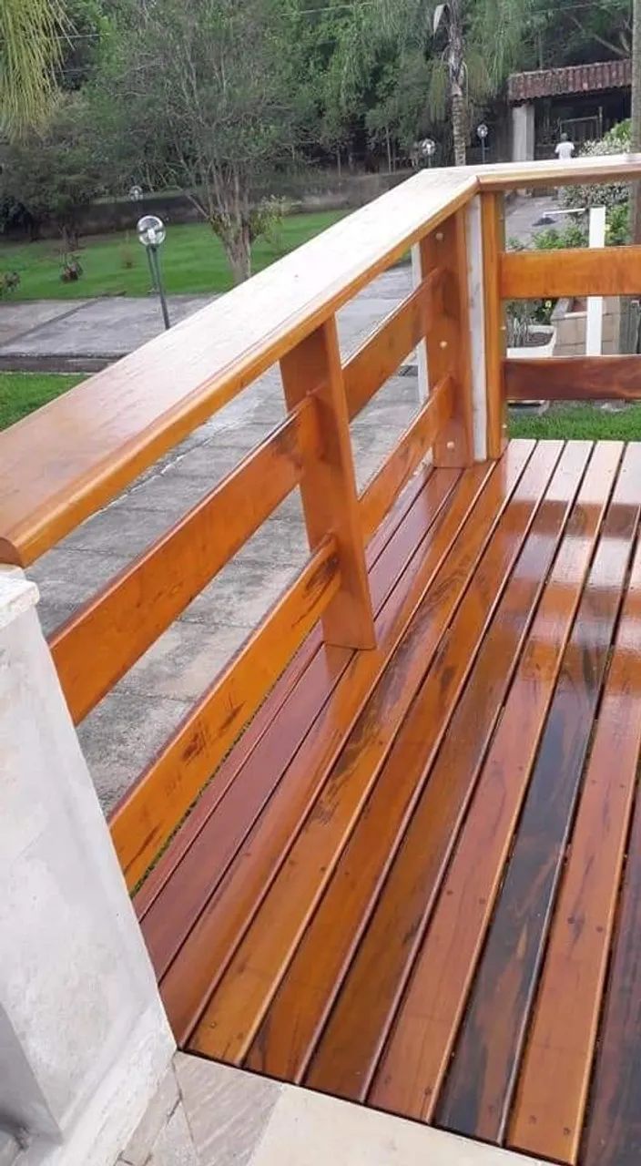 Deck com guarda corpo sob medida  - Foto 2