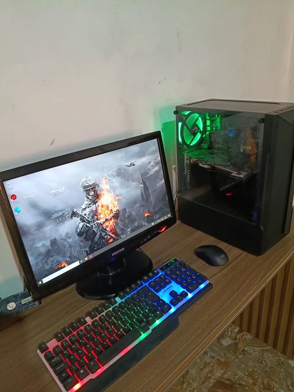 Pc gamer i7 6700+rx580 8gb Completo  - Foto 3