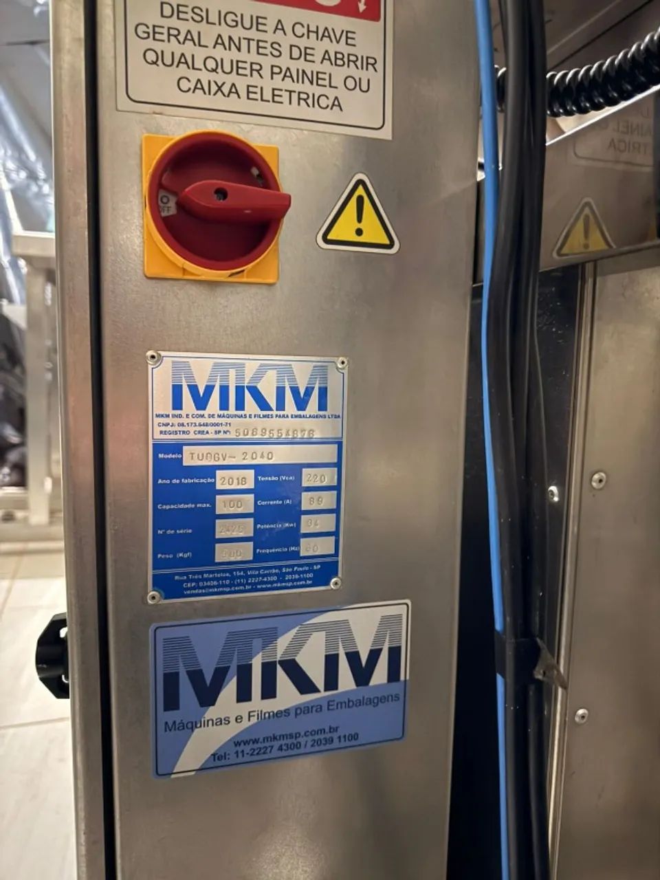 Máquina sleeve  nova  marca MKM - Foto 2