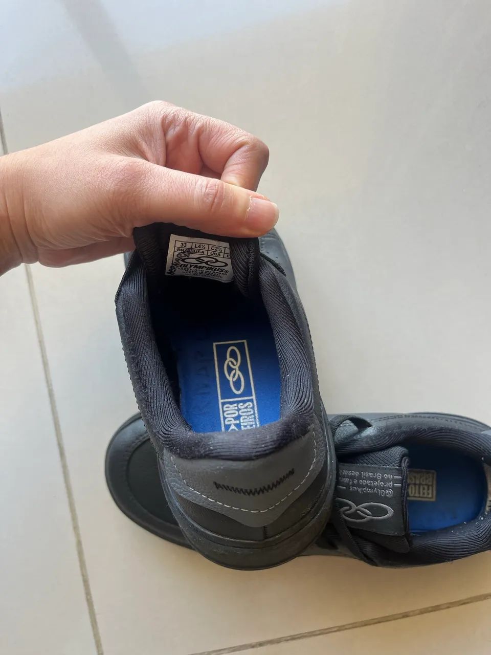 Tênis Olimpikus casual preto 