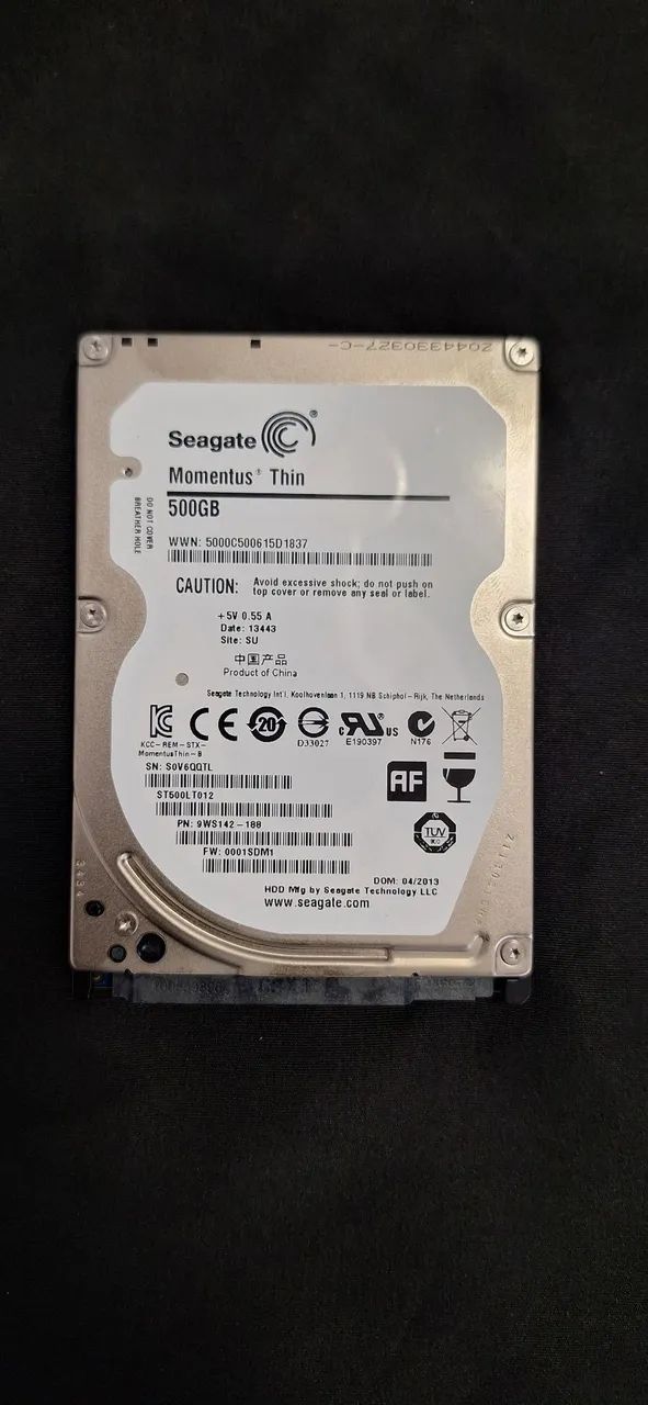 HD Notbook 500Gb