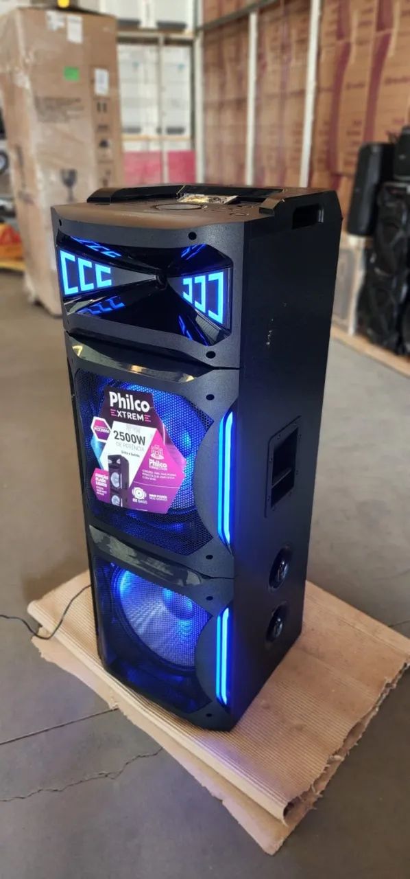 Caixa de Som Philco PCX30000 2500W RMS Bluetooth - Foto 2